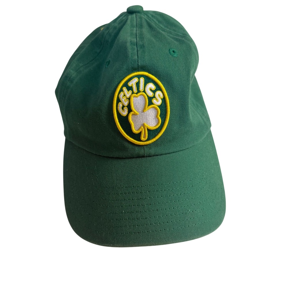 Mitchell & Ness NBA Boston Celtics Retro Clover Adjustable Baseball Cap Hat mens